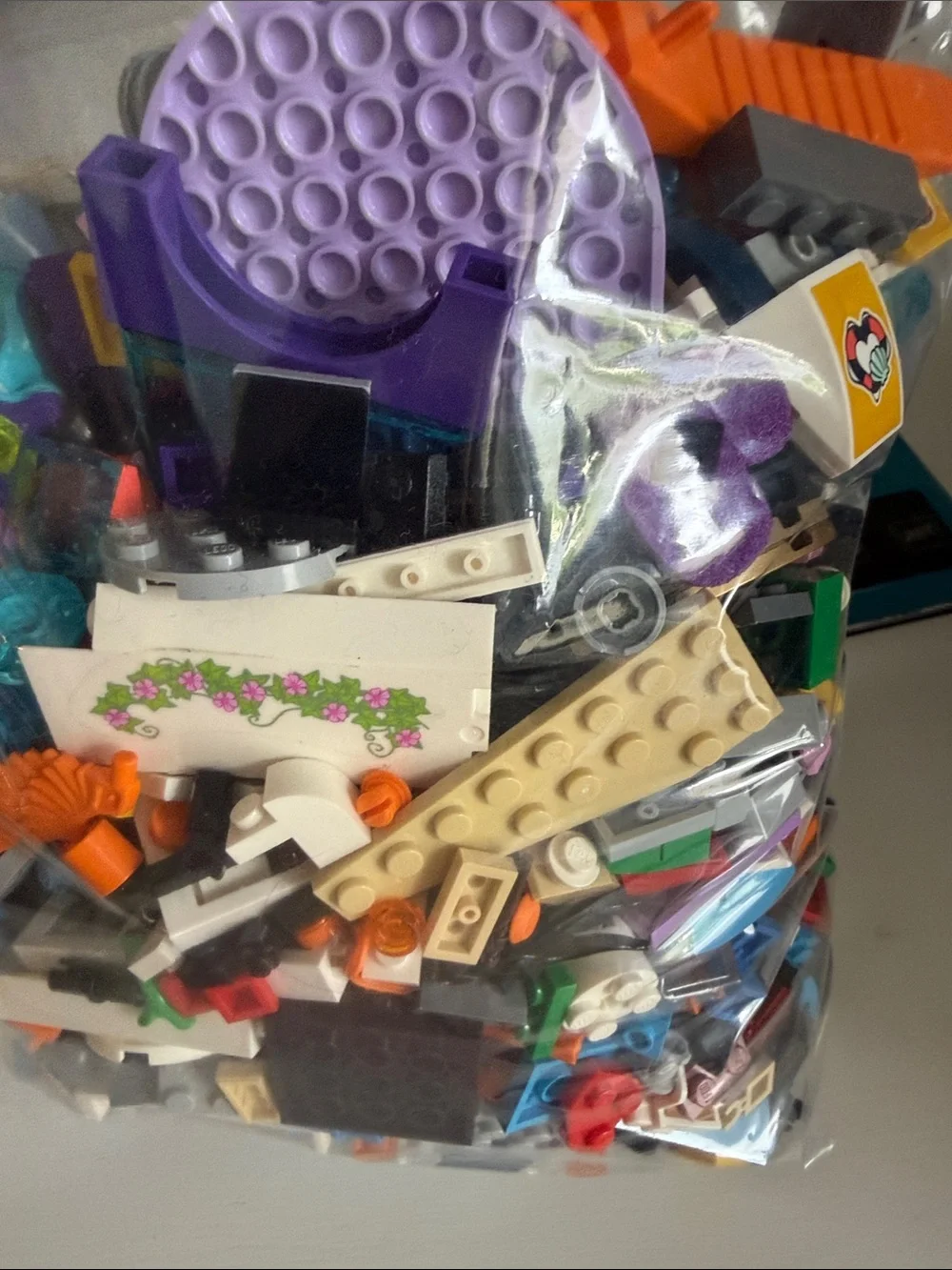 Mixed LEGO Building Brick Lot - Multi Color Assortment